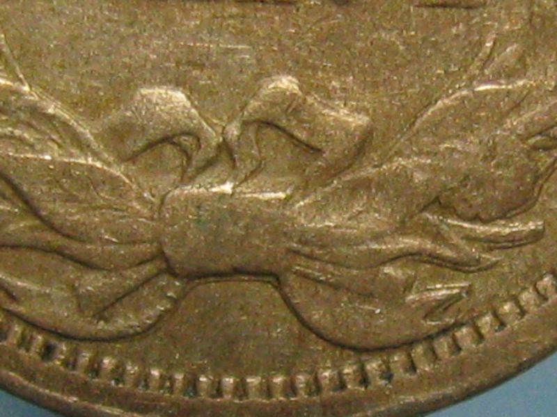 1858-Sl-Flying-Eagle-Cent---Minor-Doubling-On-Reverse-Ribbon